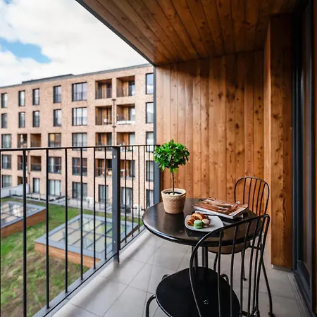 아파트 Rimini Moxy Te&am Cracow *